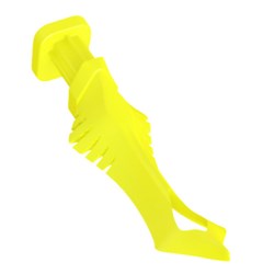 DIAMOND WEDGE LARGE YELLOW 50 PACK