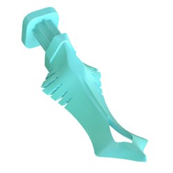 DIAMOND WEDGE EXTRA LARGE  BLUE 50 PACK