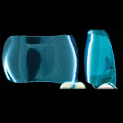 BLUE AVERAGE FLAT MOLAR 6mm MATRICES 25 PACK