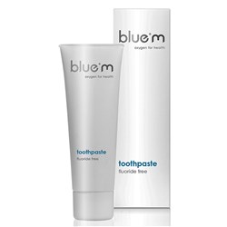 BLUE M FLUORIDE FREE TOOTHPASTE- 75ml