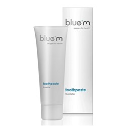 BLUE M TOOTHPASTE w CALCIUM FLUORIDE 75ml