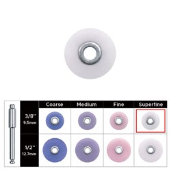 CONTOURS REFILL DISCS 3/8  SUPER FINE 9.5mm 85 PACK