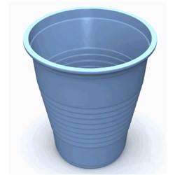 DRINKING CUPS 5OZ BLUE 1000/CS