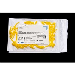 INTRAORAL TIPS YELLOW 50 PACK