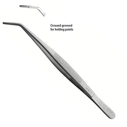TWEEZERS SELF LOCK PIN/ POINT HOLDING 15CM
