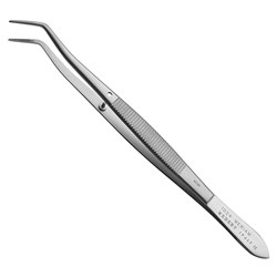 TWEEZERS MERIAM  SERRATED 16CM
