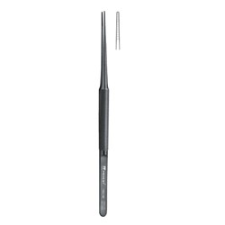 MICRO SURGICAL TWEEZERS 180MM SERRATED