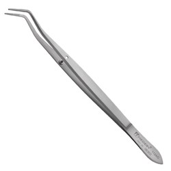 TWEEZERS DIAMOND COATED MERIAM 160MM