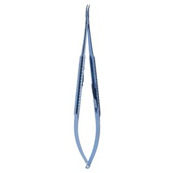 NEEDLE HOLDER MICRO TITANIUM CURVED