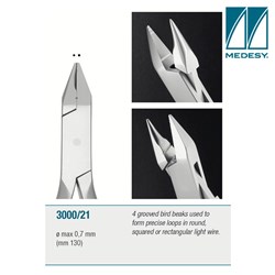 4 GROOVED BIRD BEAK PLIER