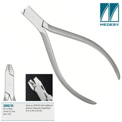 DE LA ROSA PLIERS WITH GROOVES