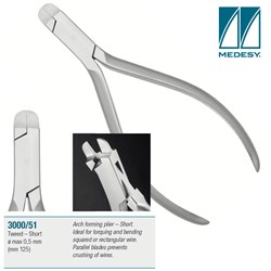 PLIER TWEED SHORT 125MM