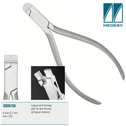 LINGUAL ARCH FORMING PLIERS