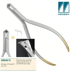 DISTAL END CUTTER FOR NITI PLIER TUNGSTEN CARBIDE INSERTS