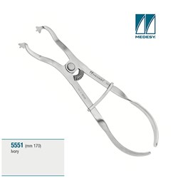 RUBBER DAM FORCEPS IVORY