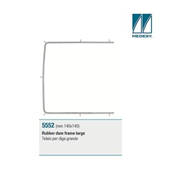 RUBBER DAM FRAME LARGE  140 X 140MM