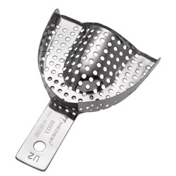 IMPRESSION TRAY PERFORATED WITHOUT RIM UPPER X-SMALL