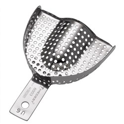 IMPRESSION TRAY PERFORATED WITHOUT RIM UPPER X-LARGE