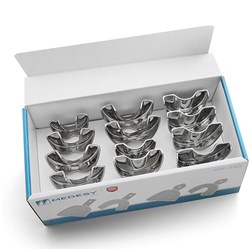 IMPRESSION TRAY WITH RIM SOLID KIT