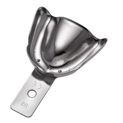 IMPRESSION TRAY SOLID EDENTULOUS W RIM UPPER X-SMALL