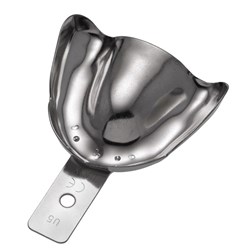 IMPRESSION TRAY SOLID EDENTULOUS W RIM UPPER LARGE