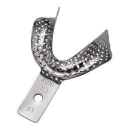 IMPRESSION TRAY PERFORATED EDENTULOUS LOWER SMALL