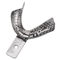IMPRESSION TRAY PERFORATED EDENTULOUS LOWER X-LARGE