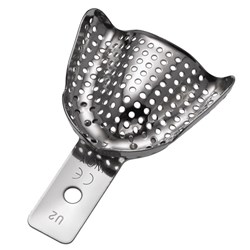 IMPRESSION TRAY PERFORATED EDENTULOUS UPPER X-SMALL