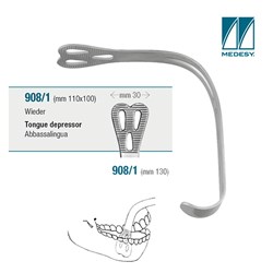TONGUE DEPRESSER 130MM