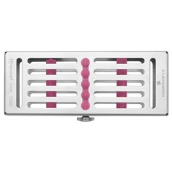5 INSTRUMENT CASSETTE WITH  PINK SILICONE GAMMAFIX