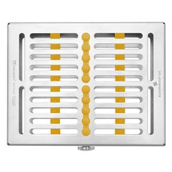 10 INSTRUMENT CASSETTE WITH YELLOW SILICONE GAMMAFIX
