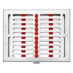 10 INSTRUMENT CASSETTE WITH RED SILICONE GAMMAFIX
