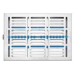 19 INSTRUMENT CASSETTE WITH DARK BLUE SILICONE GAMMAFIX