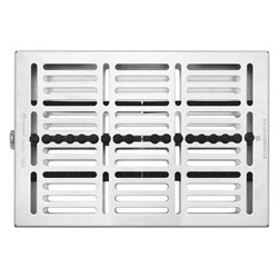 19 INSTRUMENT CASSETTE BLACK SILICONE GAMMAFIX L185MM X W26