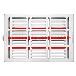 19 INSTRUMENT CASSETTE WITH RED SILICONE GAMMAFIX