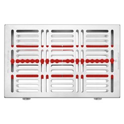 20 INSTRUMENT CASSETTE WITH  RED SILICONE GAMMAFIX