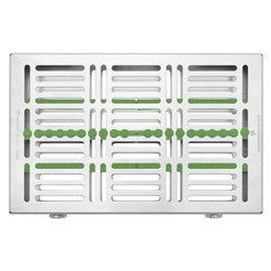 20 INSTRUMENT CASSETTE WITH GREEN SILICONE GAMMAFIX