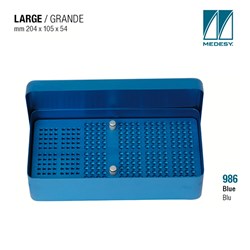 ENDODONTIC FILE BOX BLUE 204x105x54mm