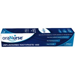 ORANURSE UNFLAVOURED TOOTHPASTE 50ml 1450ppm