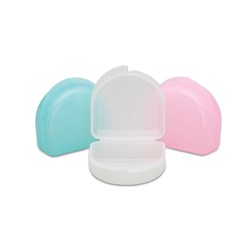 Retainer Cases Glow In The Dark Assorted 25 Pk
