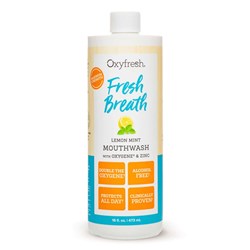 FRESH BREATH LEMON MINT MOUTHWASH 473ml