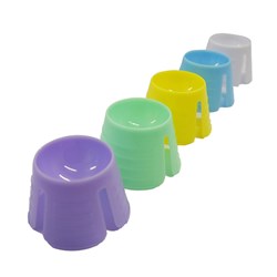 DAPPEN DISHES ASSORTED COLOURS 1000PK