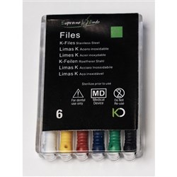 Supreme Endo K files 21 mm # 70