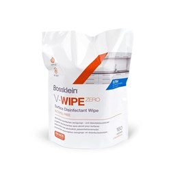 BOSSKLEIN ULTRA ZERO ALCOHOL DISINFECTANT WIPES - 160