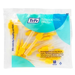 TEPE INTERDENTAL BRUSH YELLOW 0.7mm ISO4 25PK