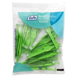 TEPE ANGLE INTERDENTAL BRUSH 0.80mm GREEN 25pc