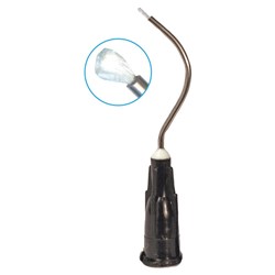 SOL-U-FLO 19GA PRE-BENT BLACK BULK 100