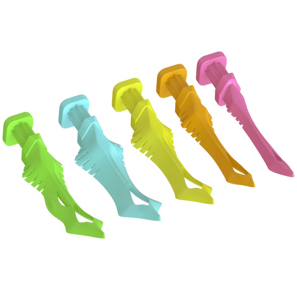 LONG DAIMOND WEDGE EXTRA LARGE LIGHT BLUE 50 PACK