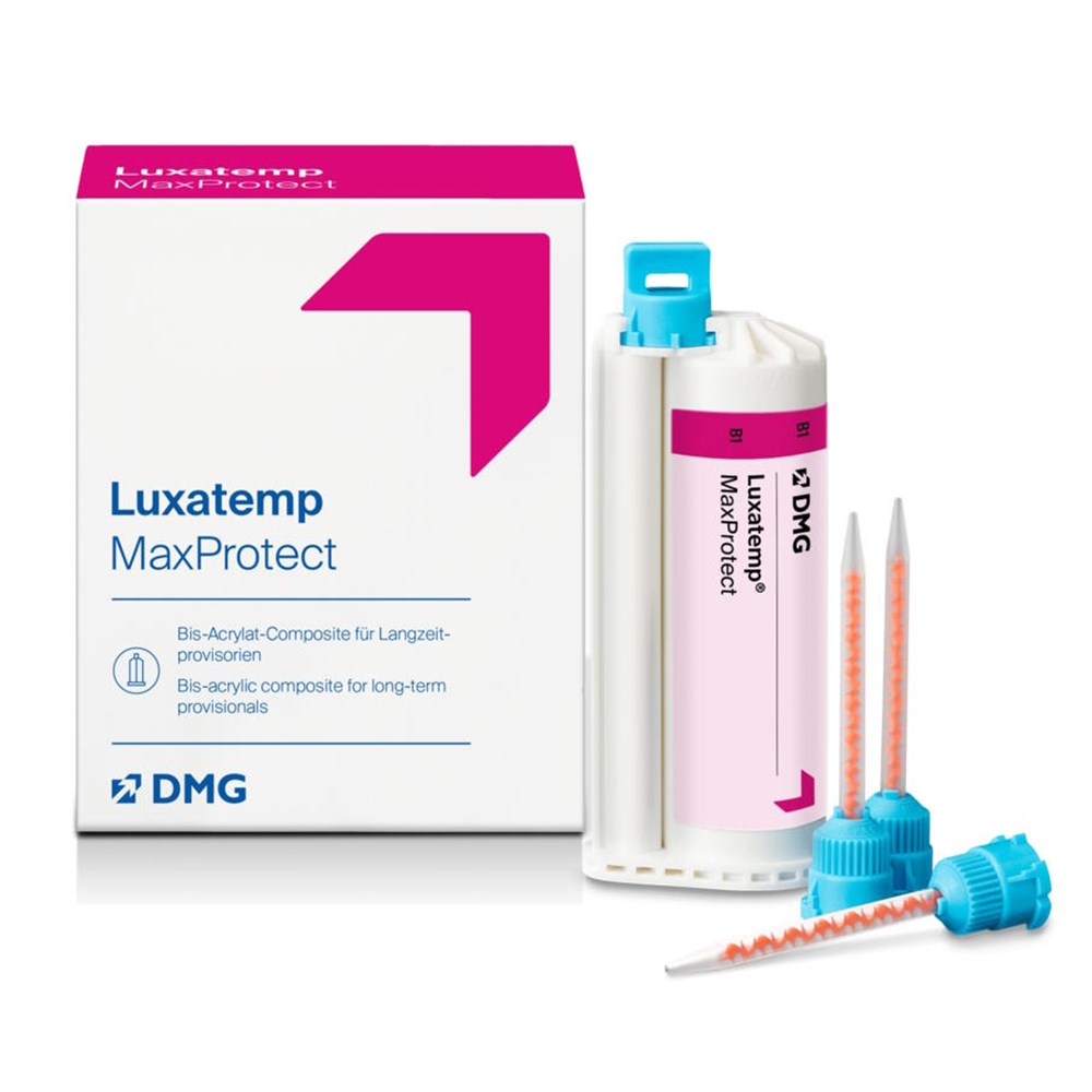 Luxatemp MaxProtect A2 50ml cartridge,15 Automix Tips