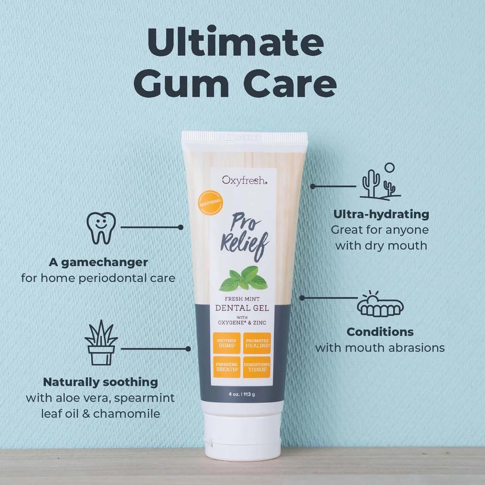 PRO RELIEF DENTAL GEL 1oz